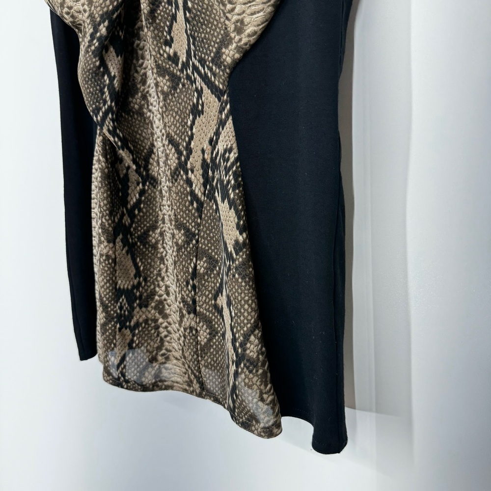 Vince Camuto Python Print Sleeveless Twist Front … - image 6